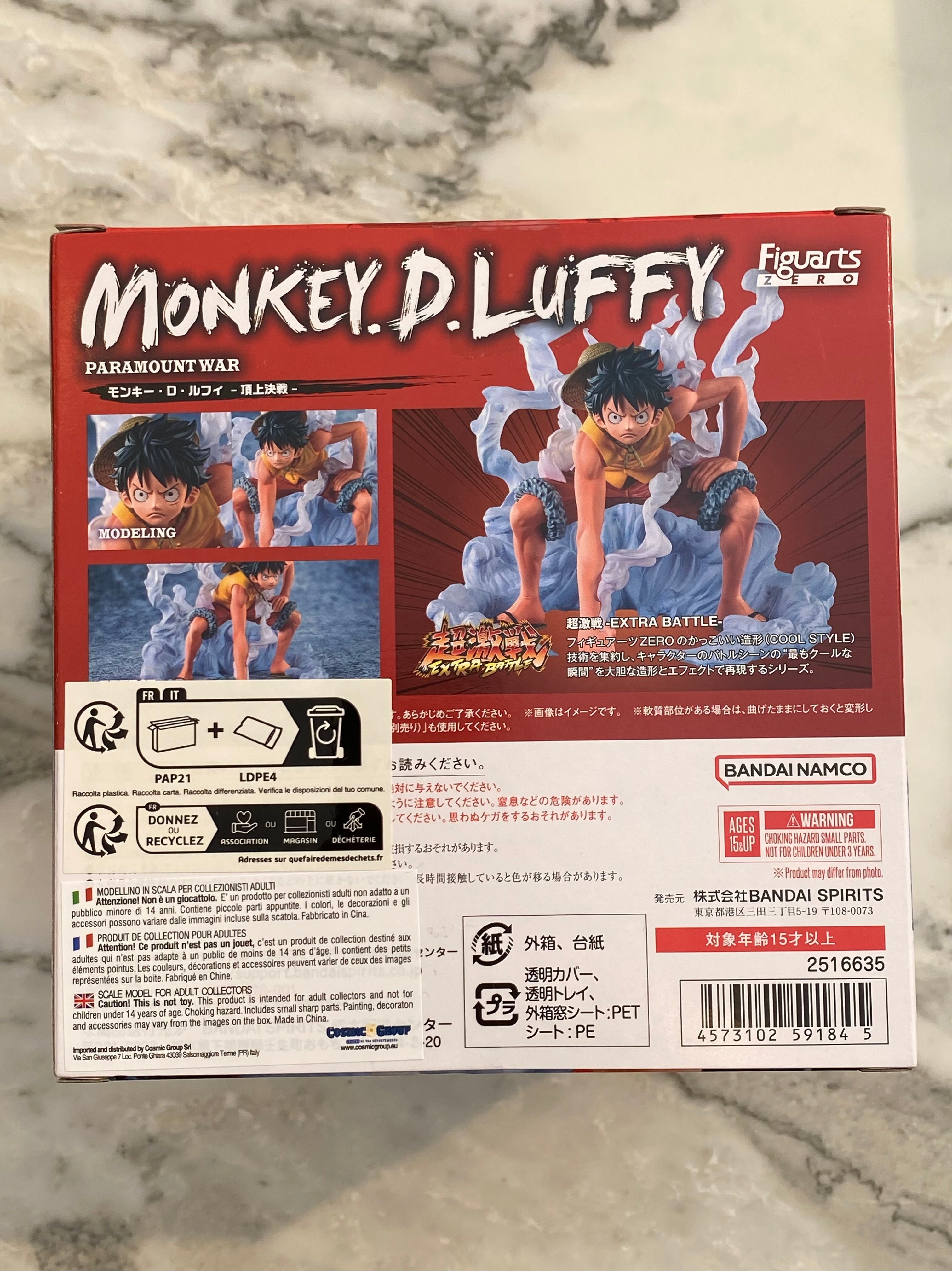 One Piece Monkey D. Luffy ParamountWar Figure Bandai
