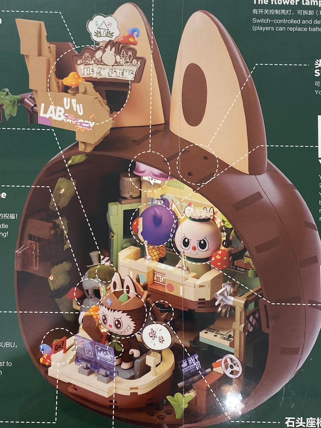 Labubu Forest Secret Base