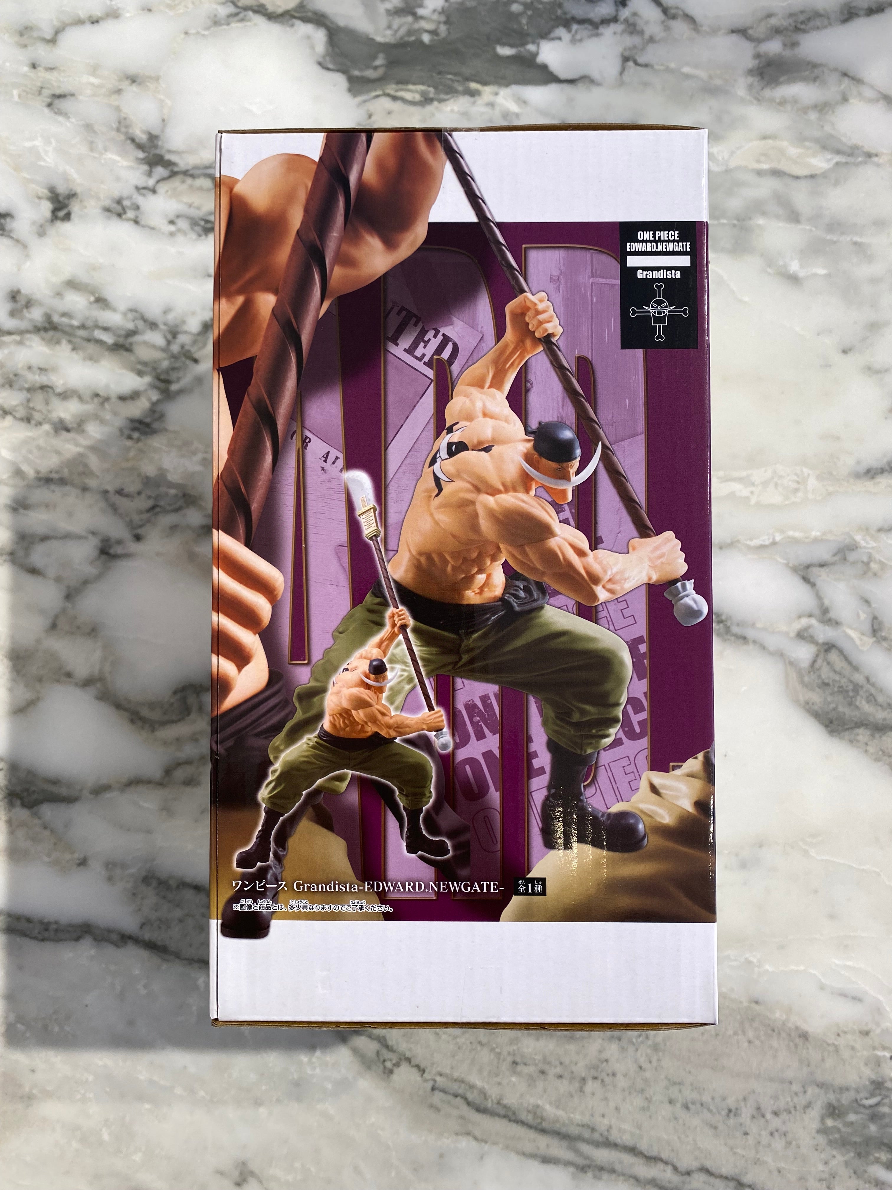 One Piece Edward Newgate Figure  Grandista Bandai