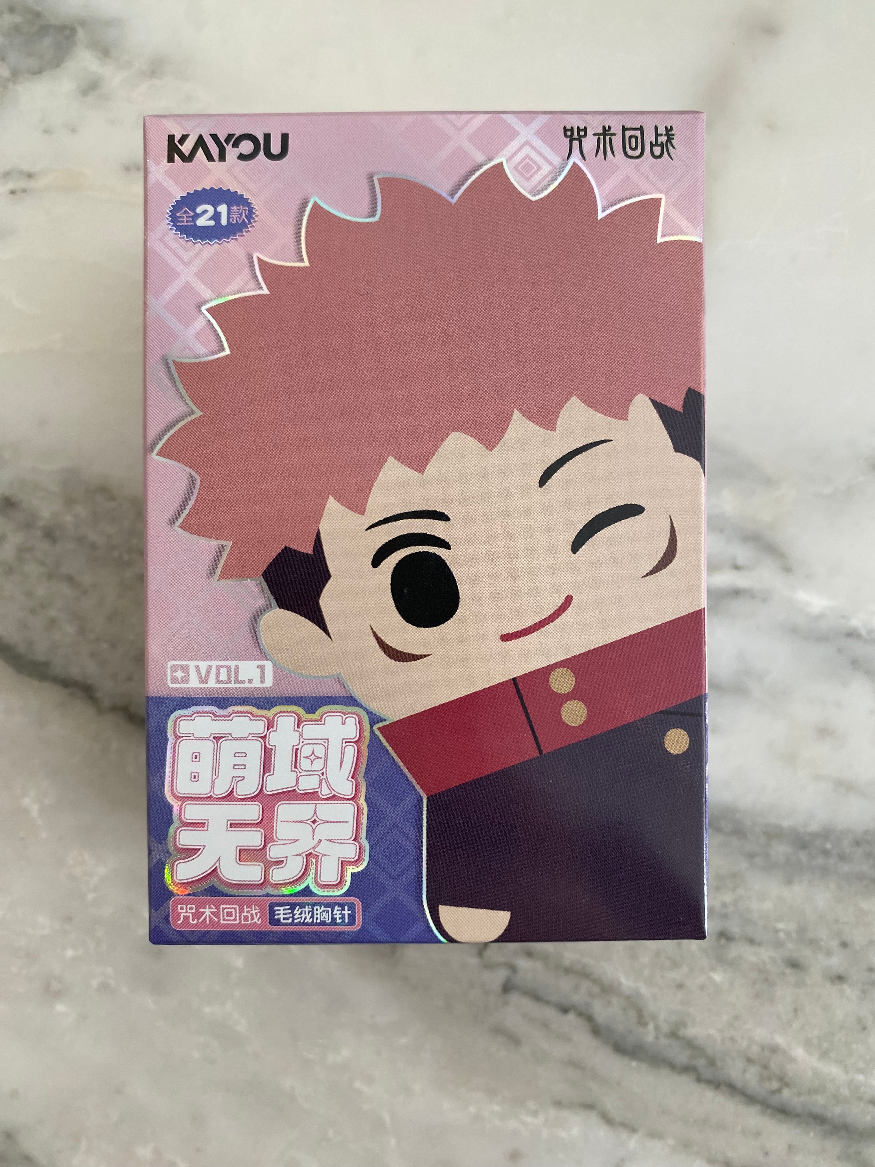 Jujutsu Kaisen Plush Badge Blind Box