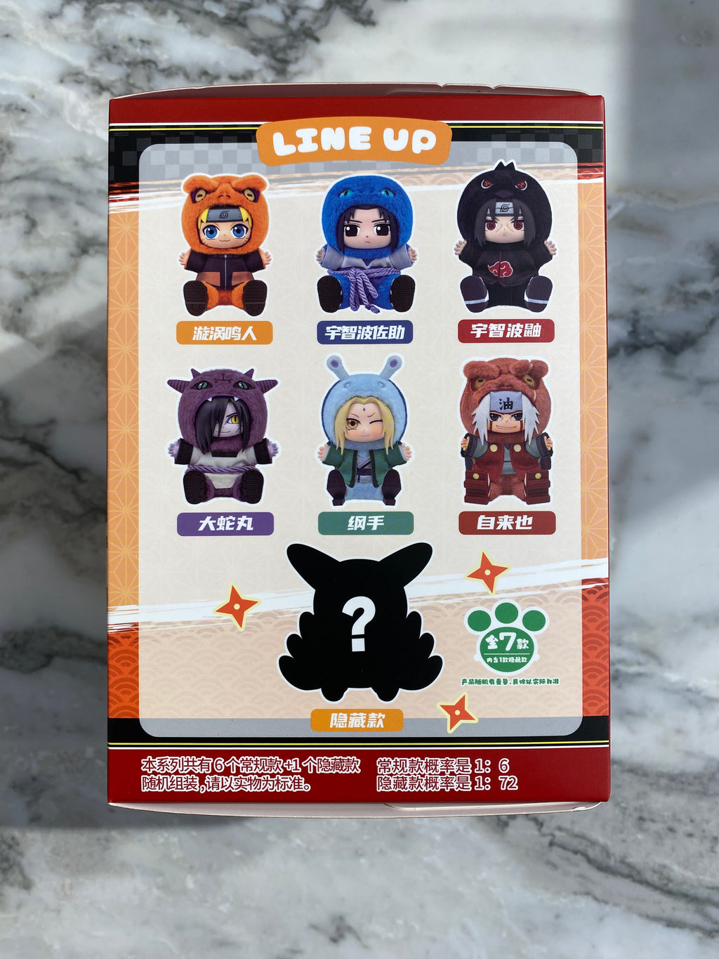 Naruto Shippuden V2 Pendant Blind Box