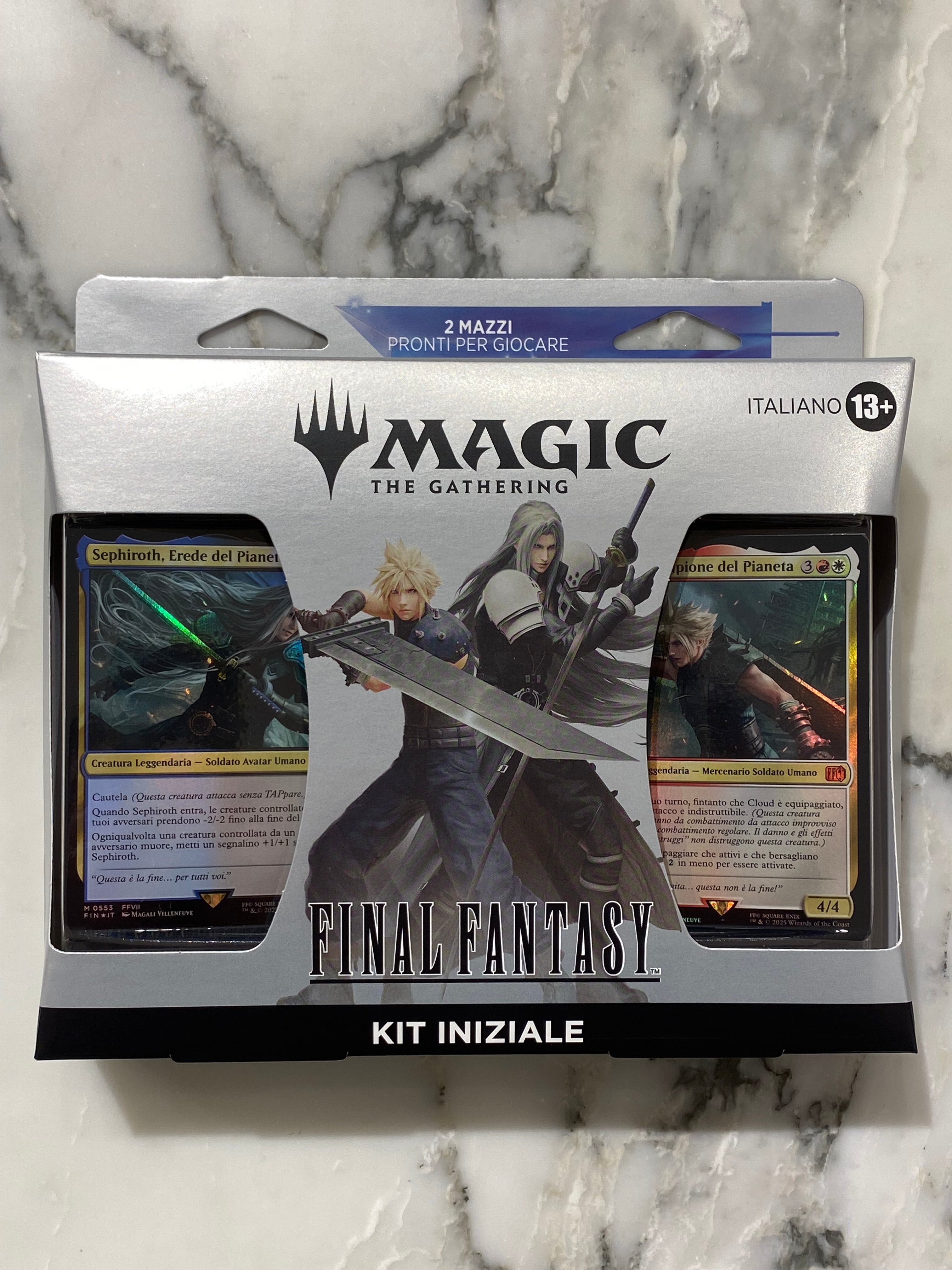 Magic the Gathering Kit iniziale di Final Fantasy