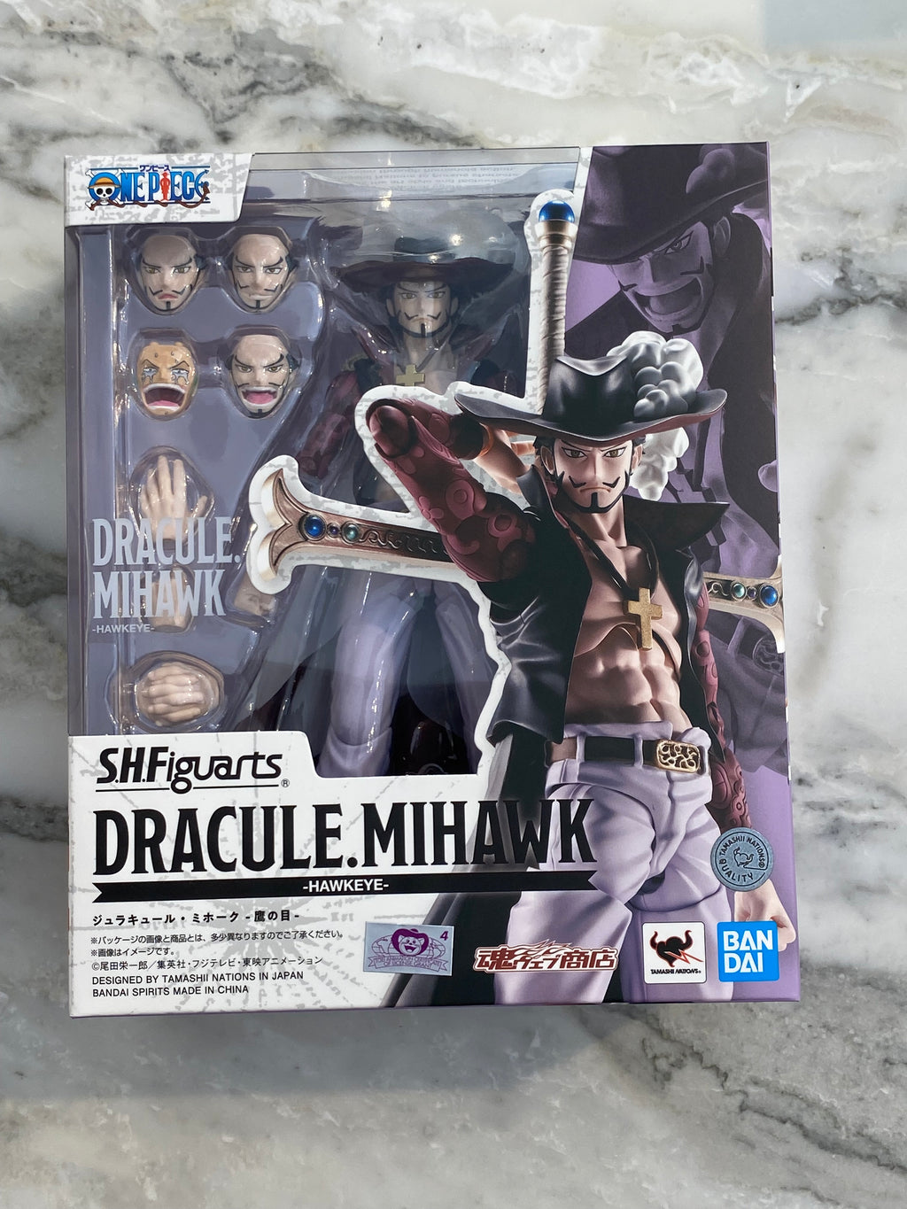 One Piece Dracule Mihawk Hawkeye SHF