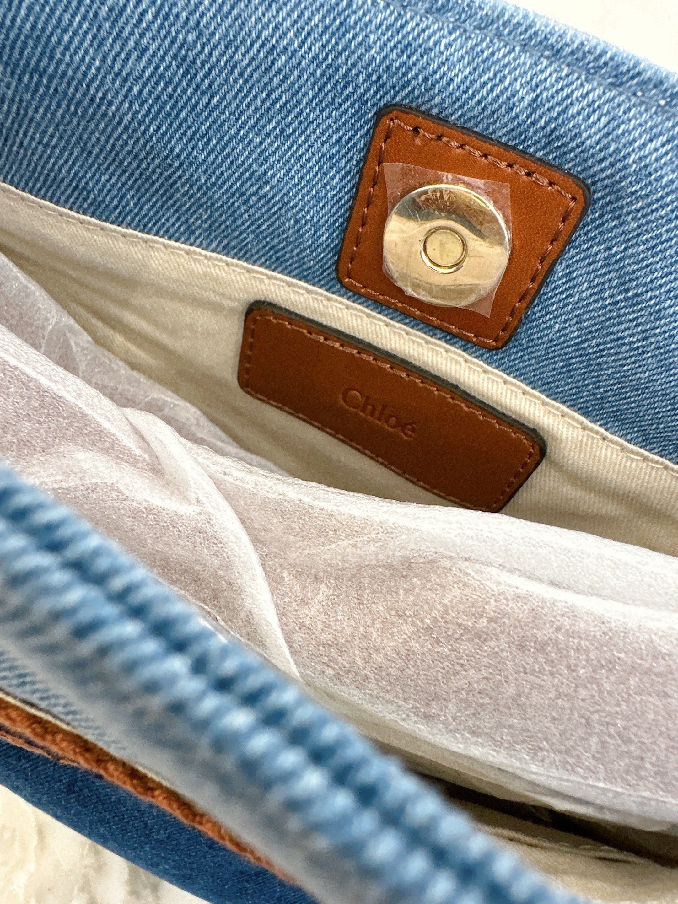 Borsa Chloé kids Jeans a mano con tracolla