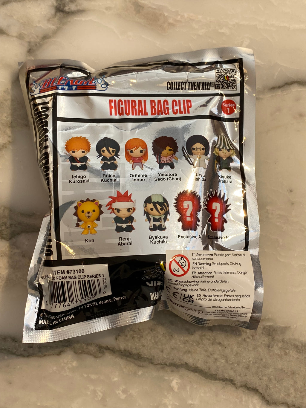Bleach Figure Clip Bag