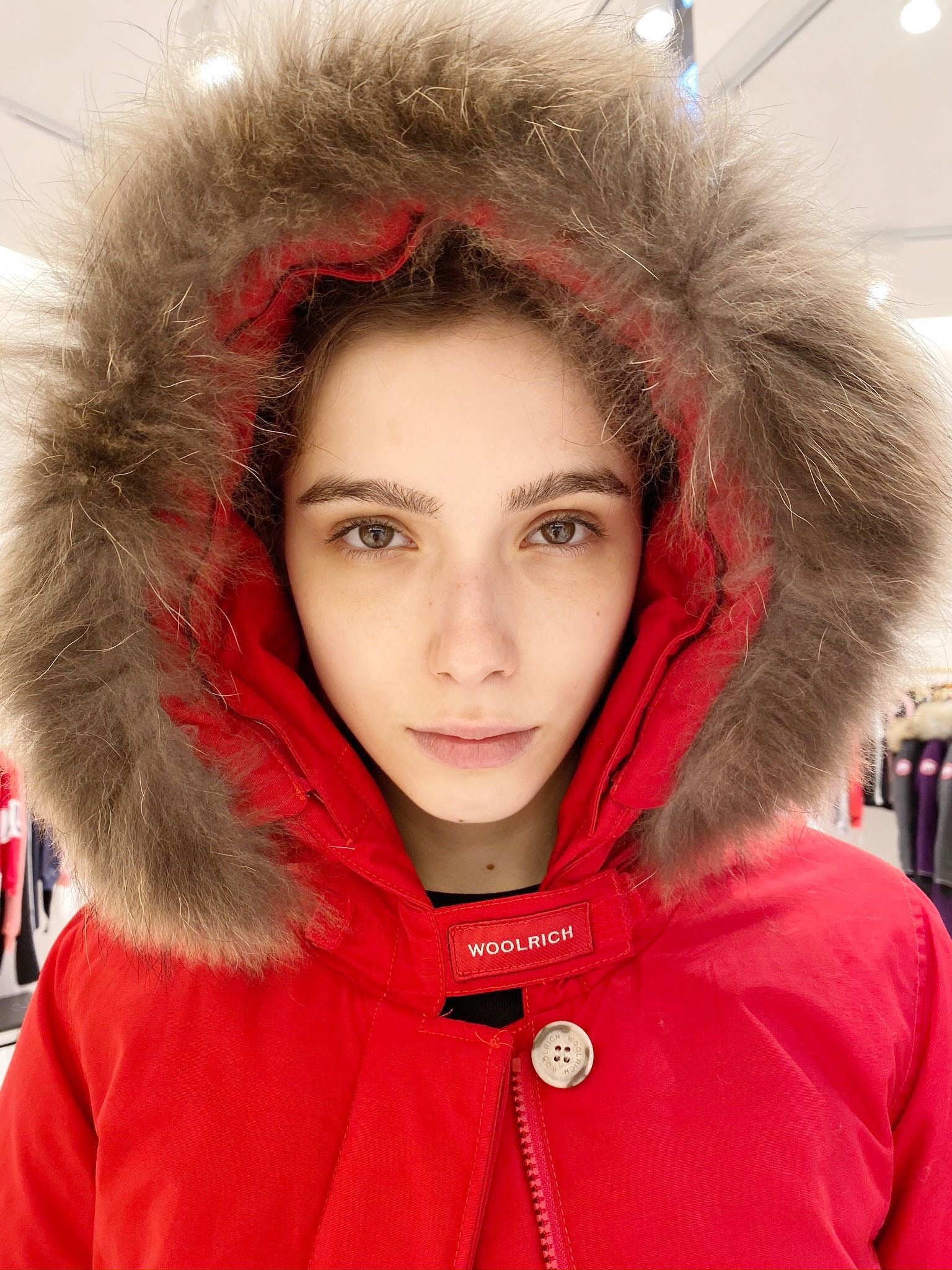 Woolrich Parka Unisex Rosso