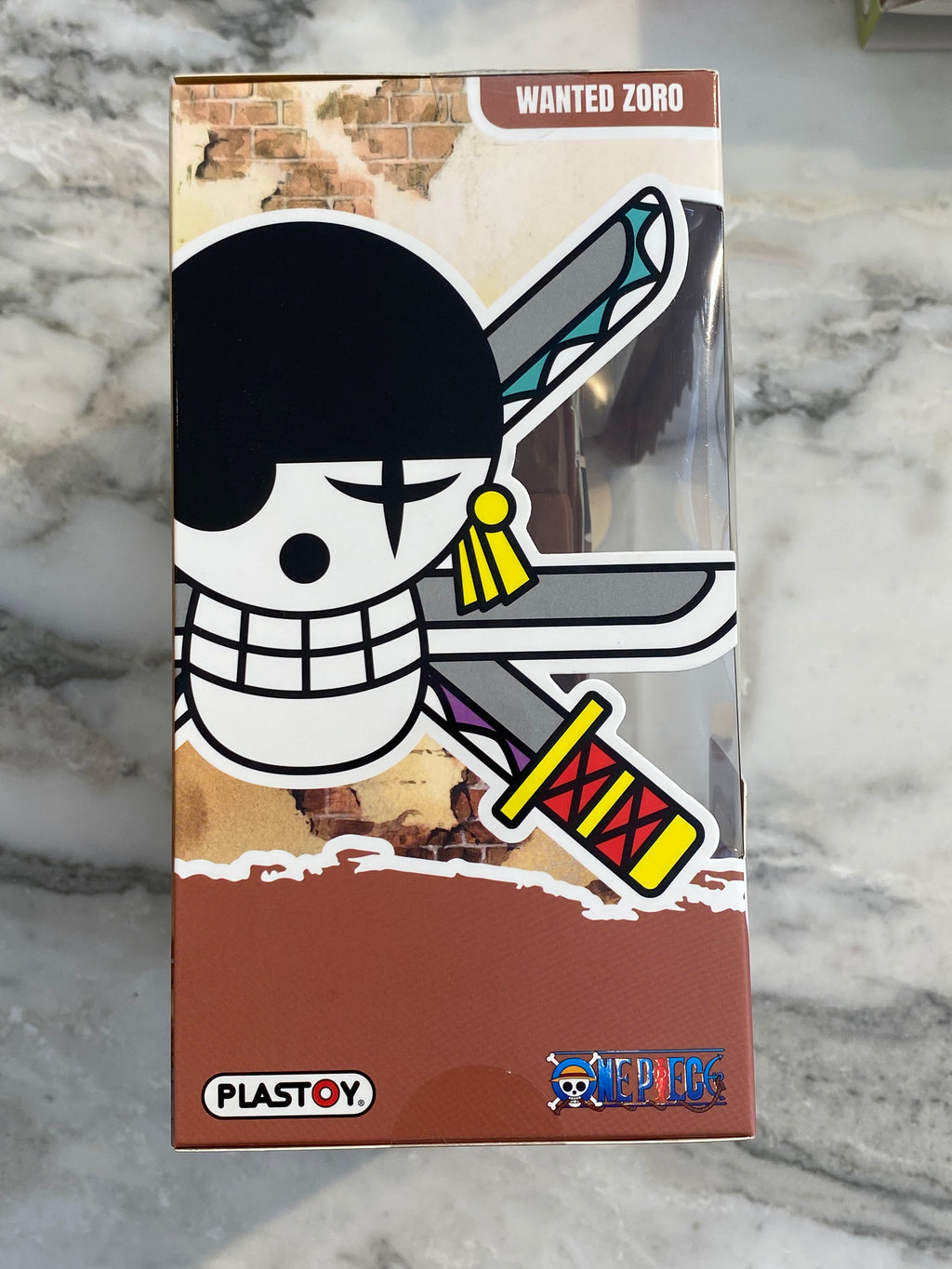 One Piece Poster Wanted Zoro Money Box Salvadanaio PLASTOY