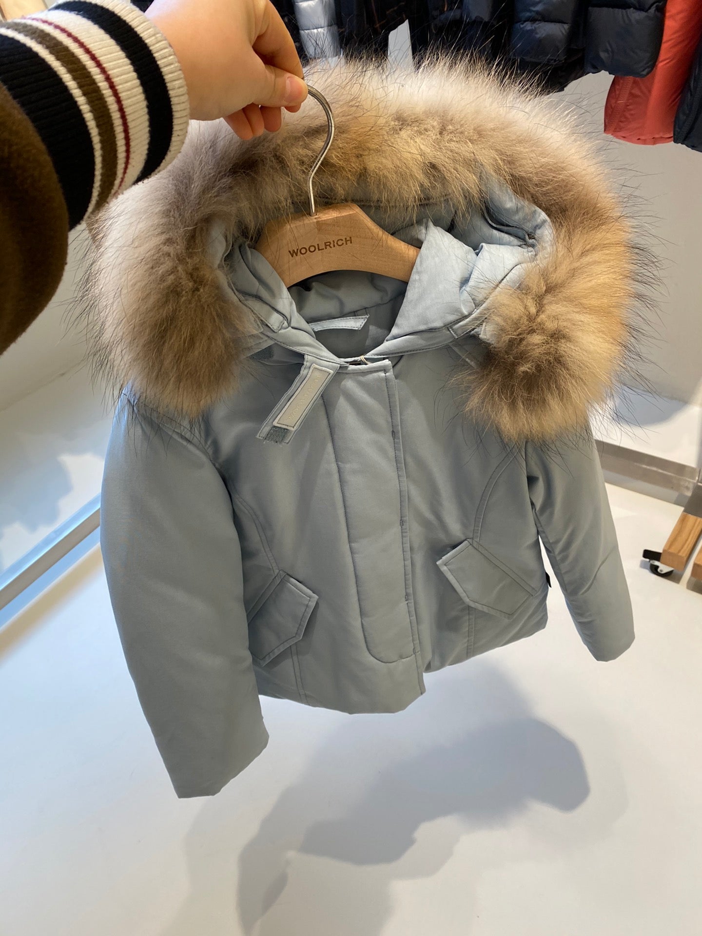 Woolrich Parka Girl Turchese