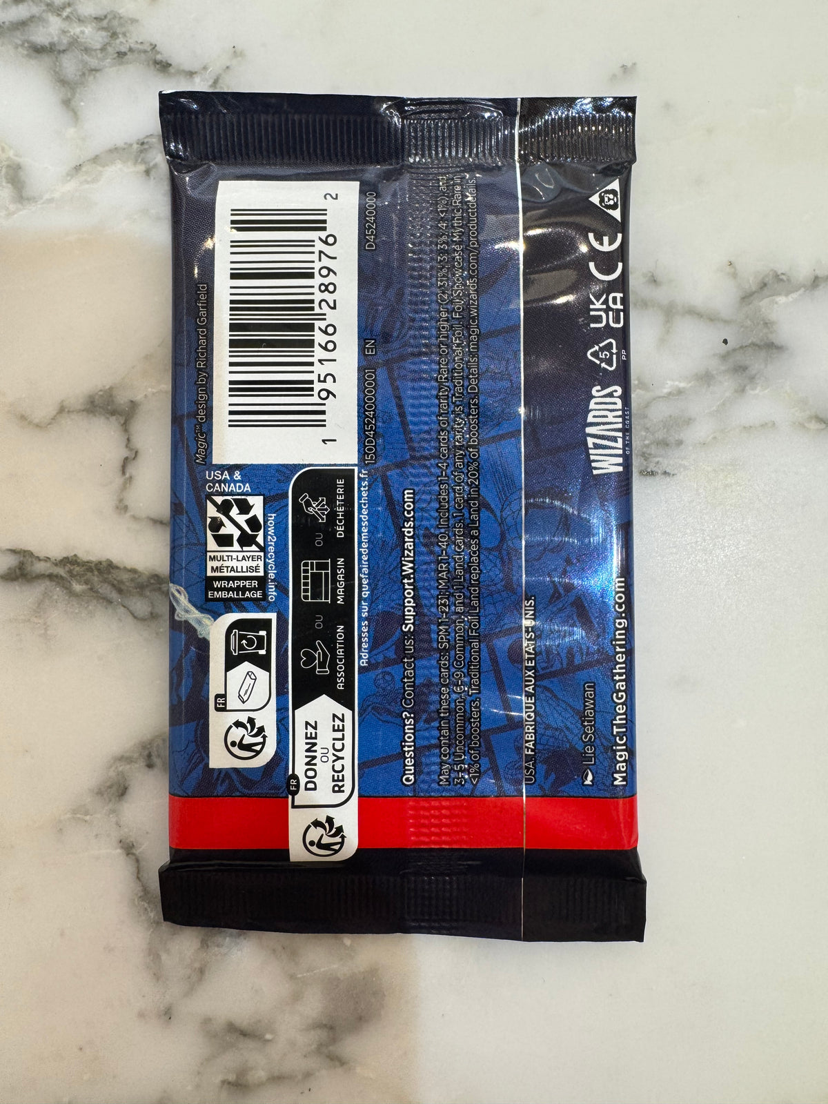 Magic The Gathering Spiderman Booster Eng