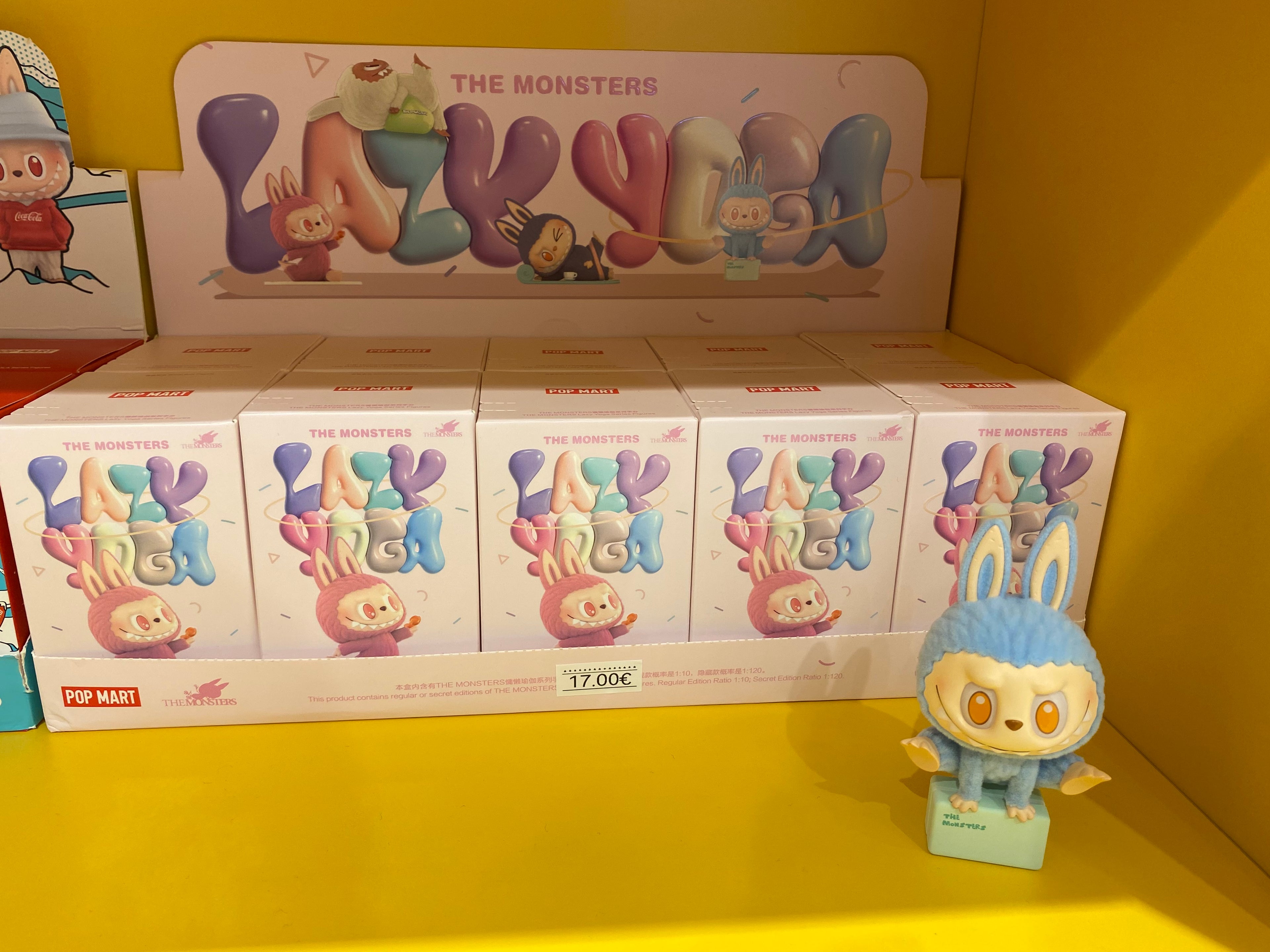 Labubu Lazy Yoga Figure