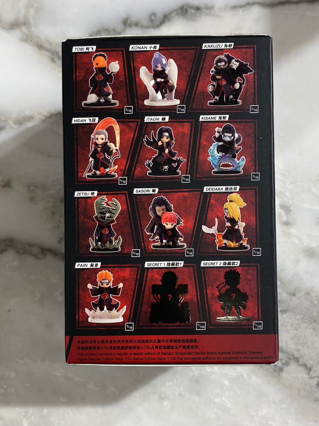 Naruto Shippuden Akatsuki Figure Blind Box