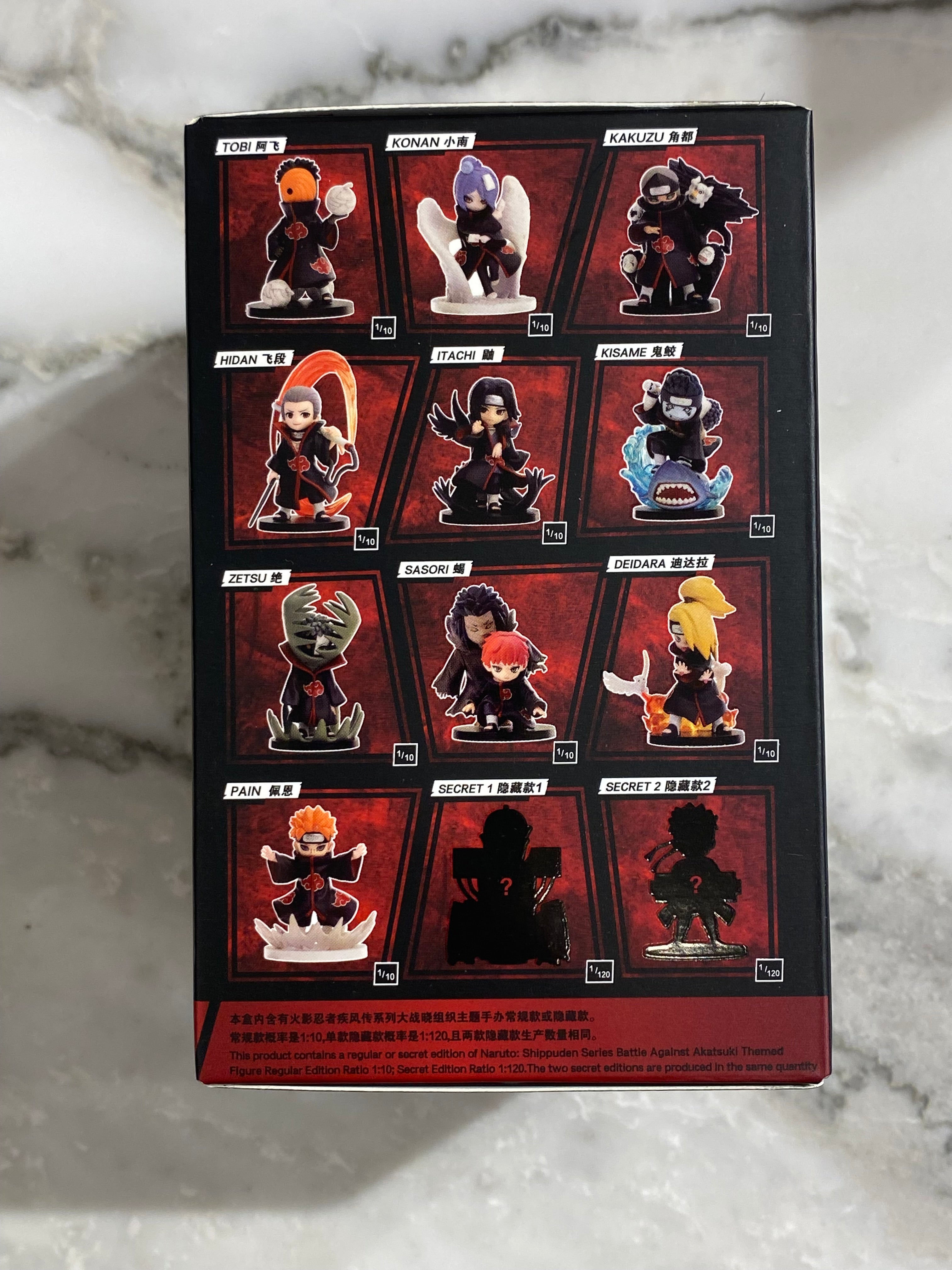 Naruto Shippuden Akatsuki Figure Blind Box