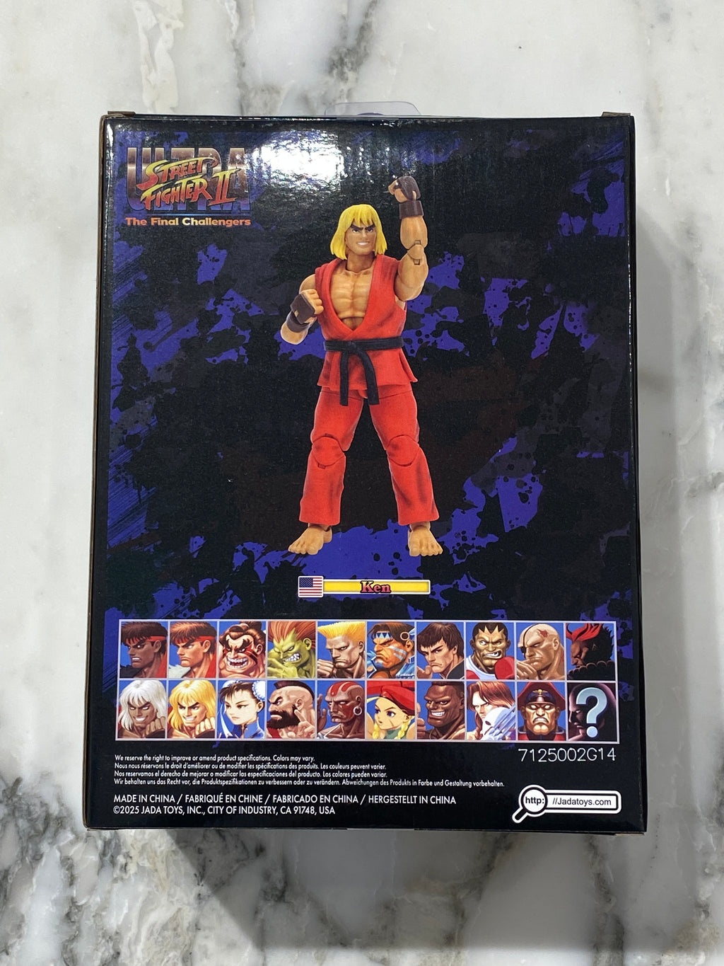 Street Fighter II Ken Action Figure