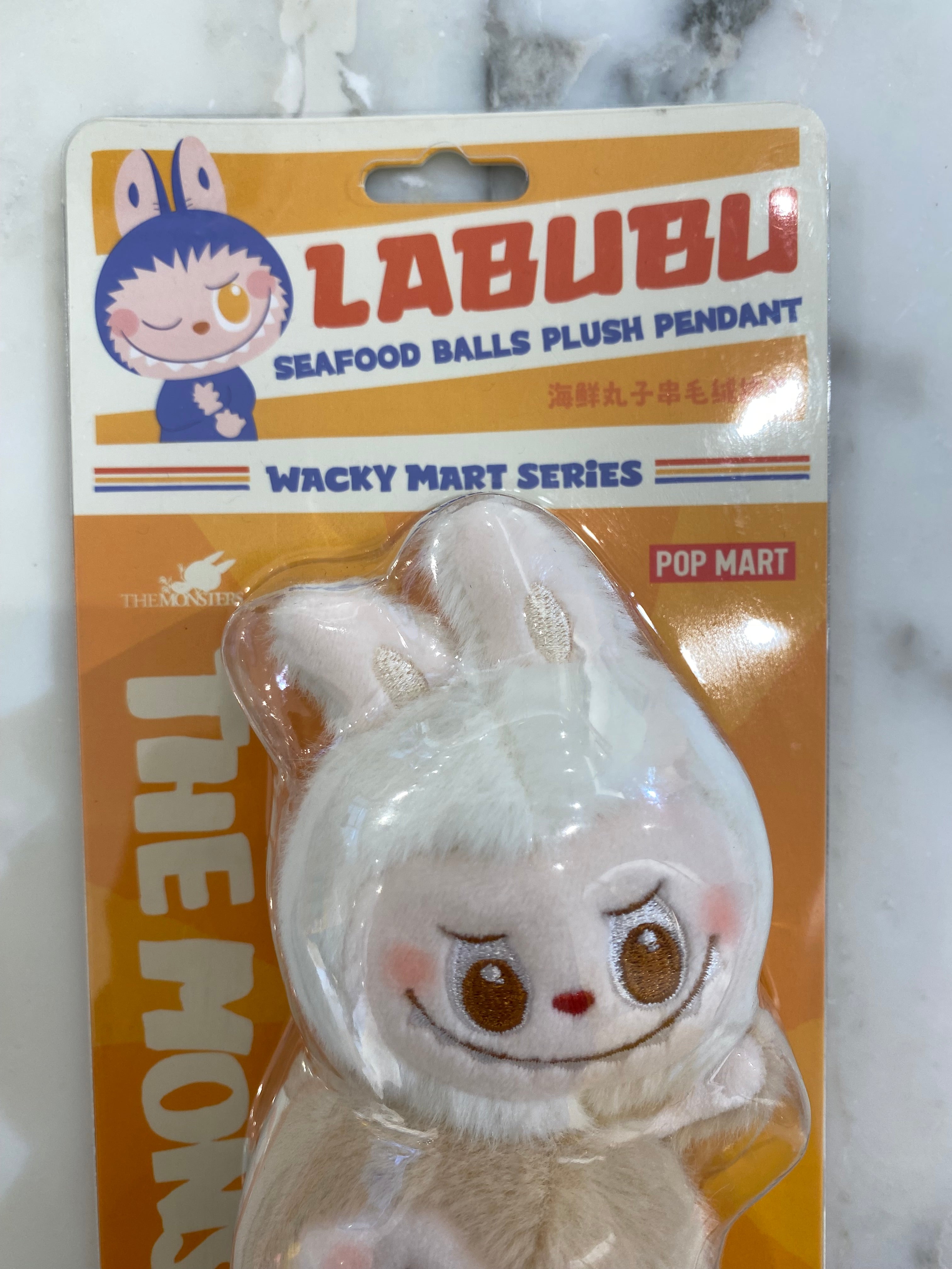 LABUBU SEAFOOD BALLS PLUSH PENDANT