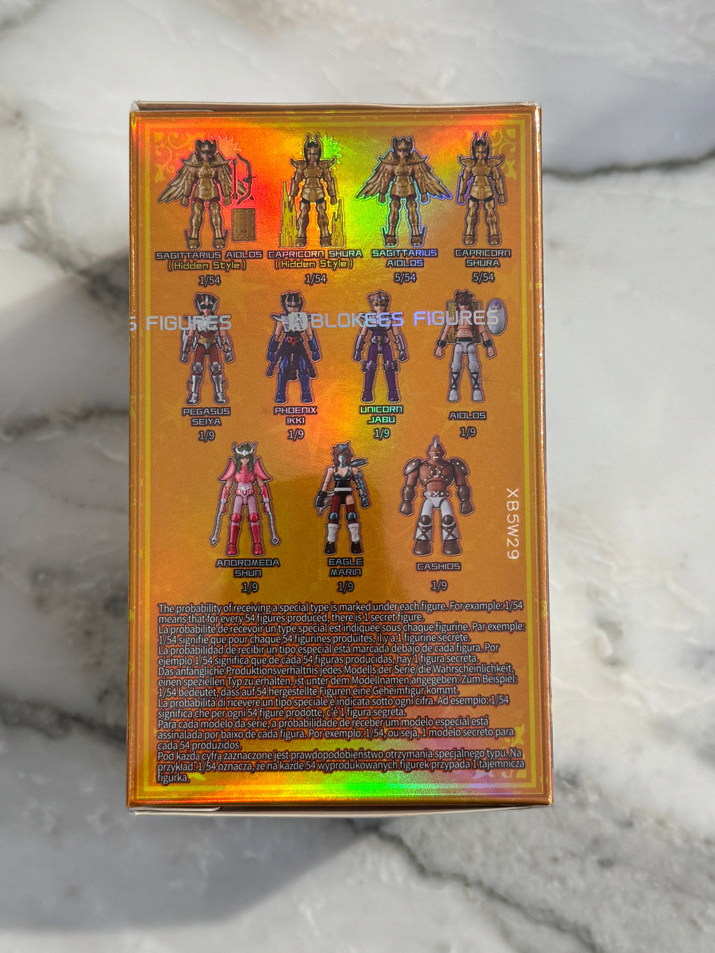 Saint Seya Galaxy 01, Blind Box Blokees