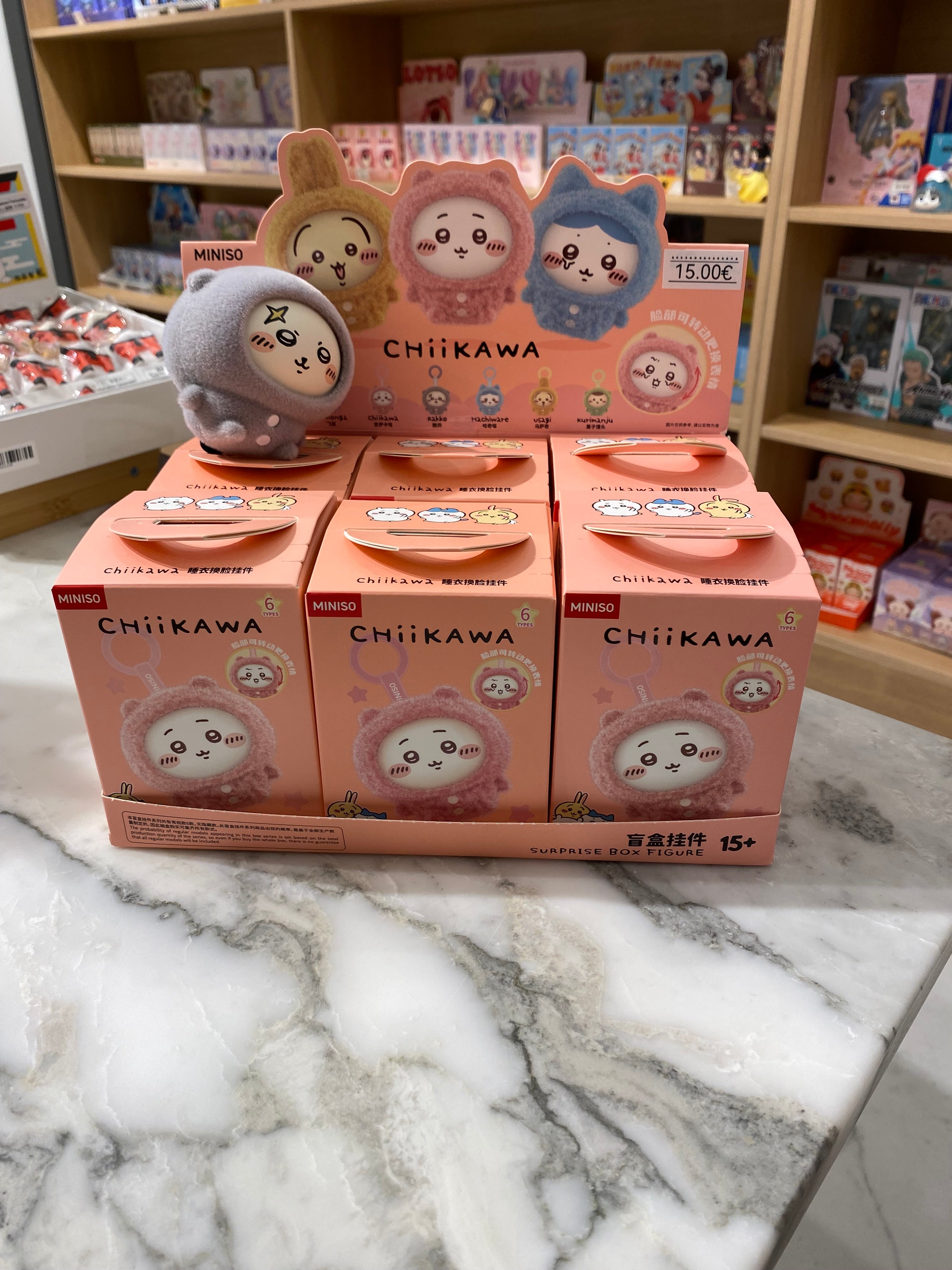 Chiikawa Vinyl Face Plush Pendant Blind Box