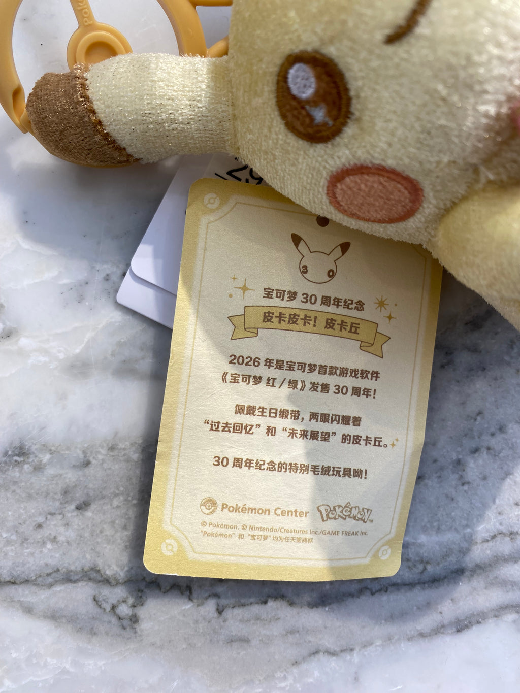 Pikachu 30th Anniversary