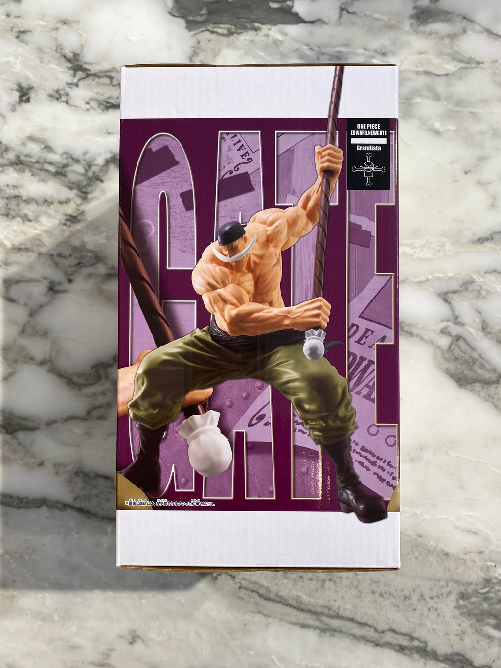 One Piece Edward Newgate Figure  Grandista Bandai