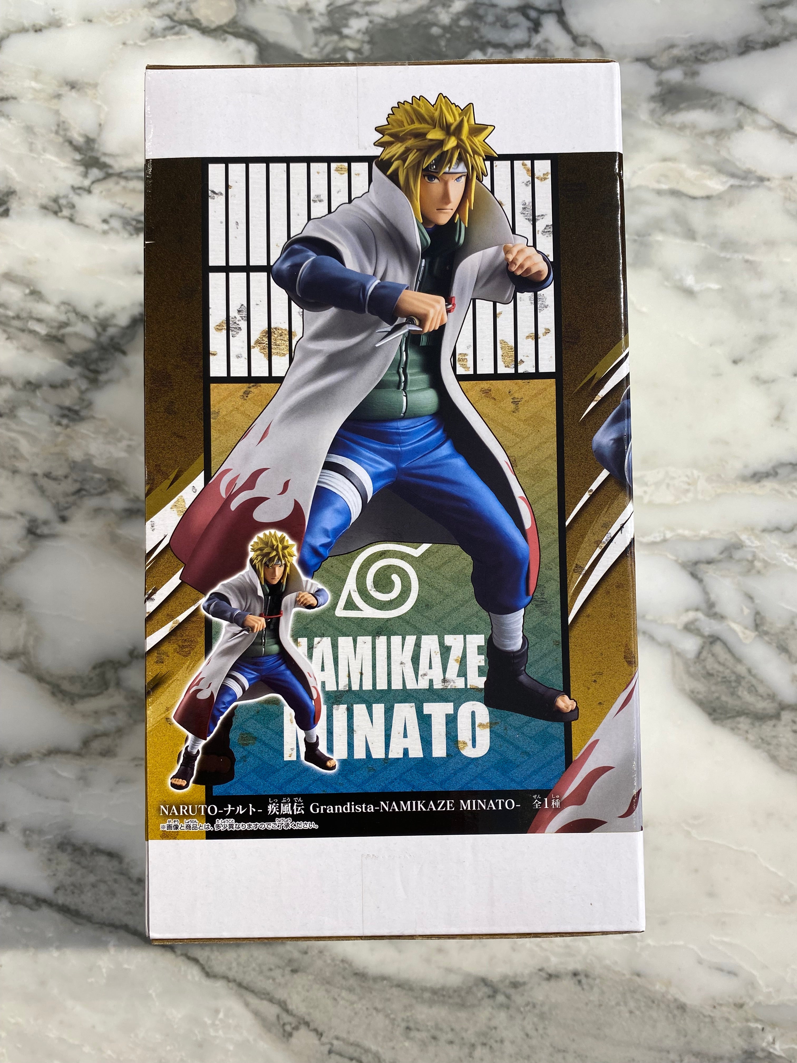 Naruto Shippuden Namikaze Minato Figure , Grandista Banpresto Bandai.