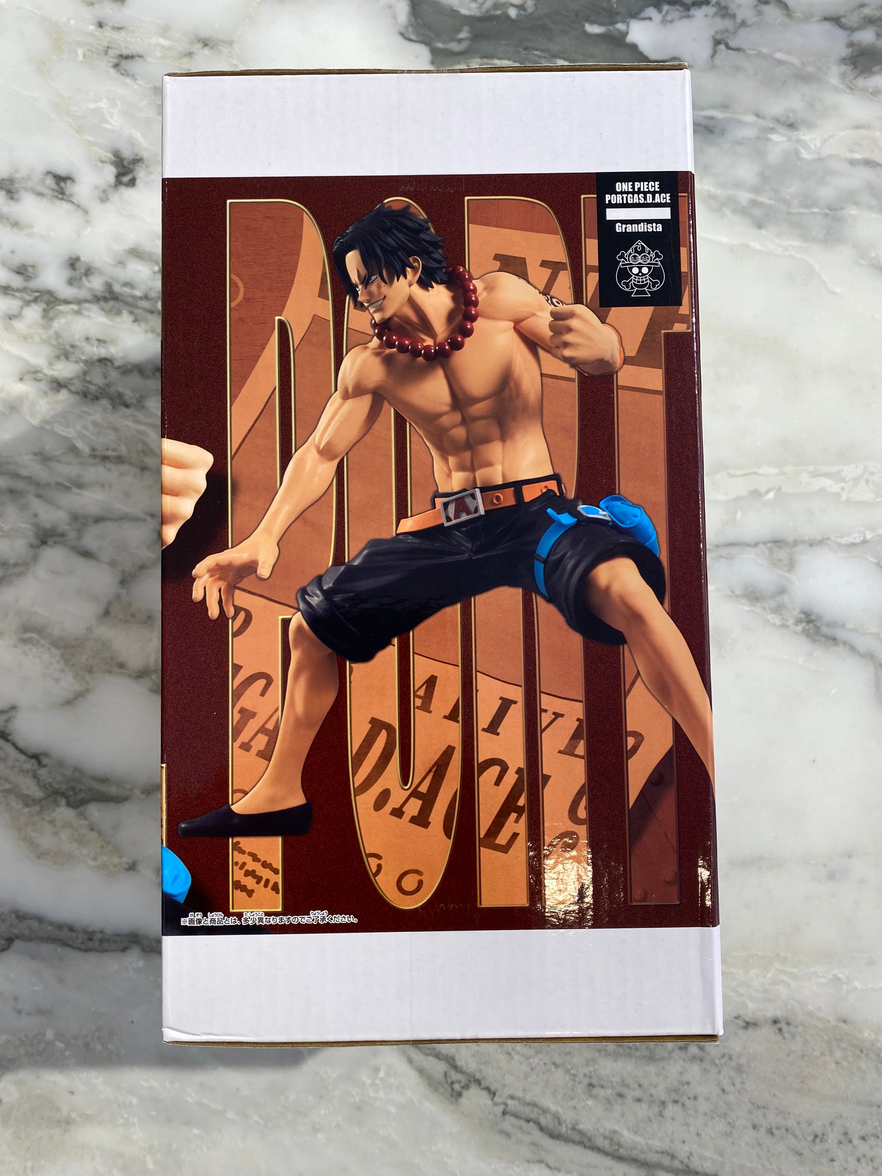 One Piece Portgas D. Ace , Grandista Bandai.