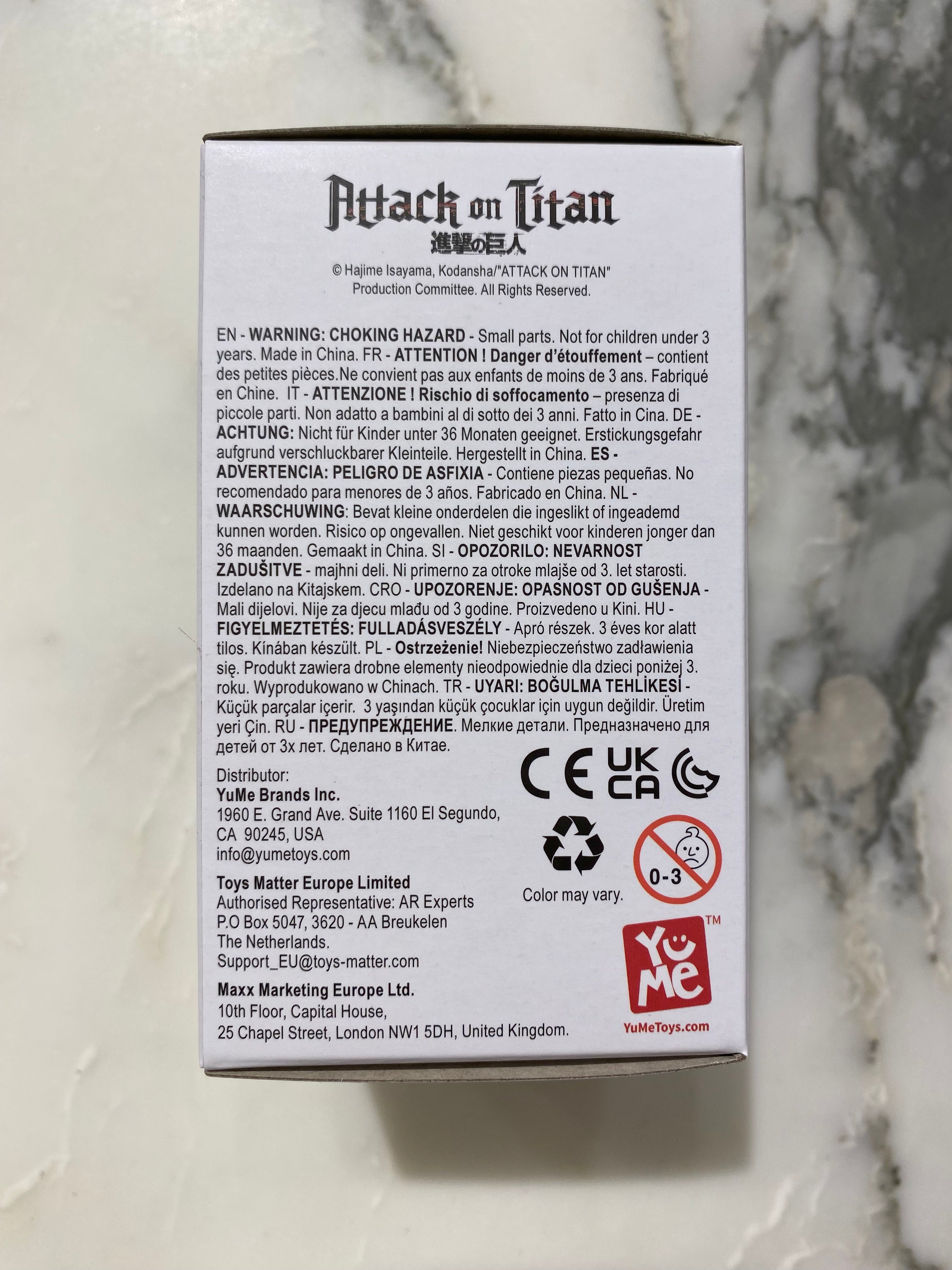 Attack on Titan Blind Box