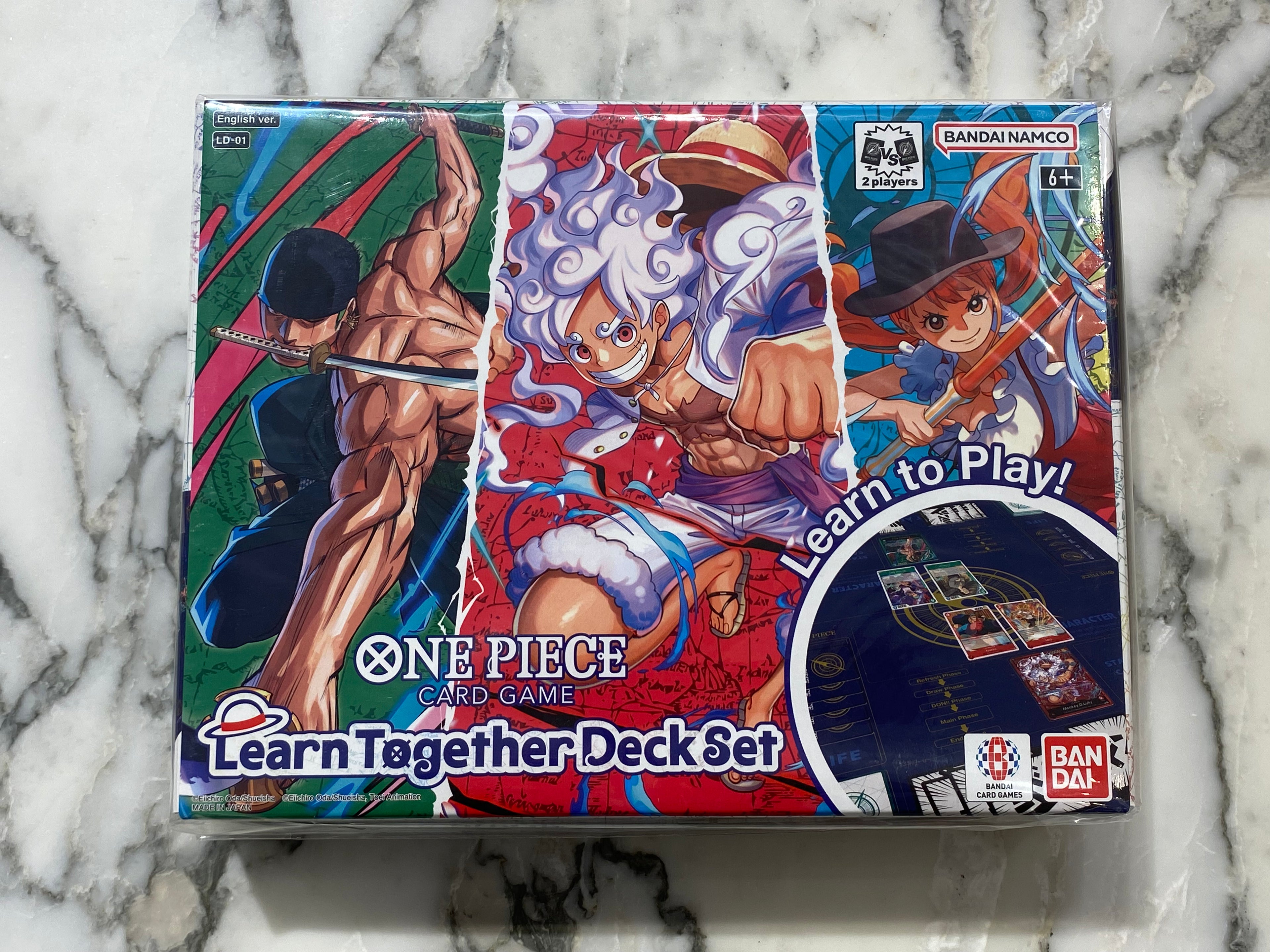 One Piece Lern Together Deck Set