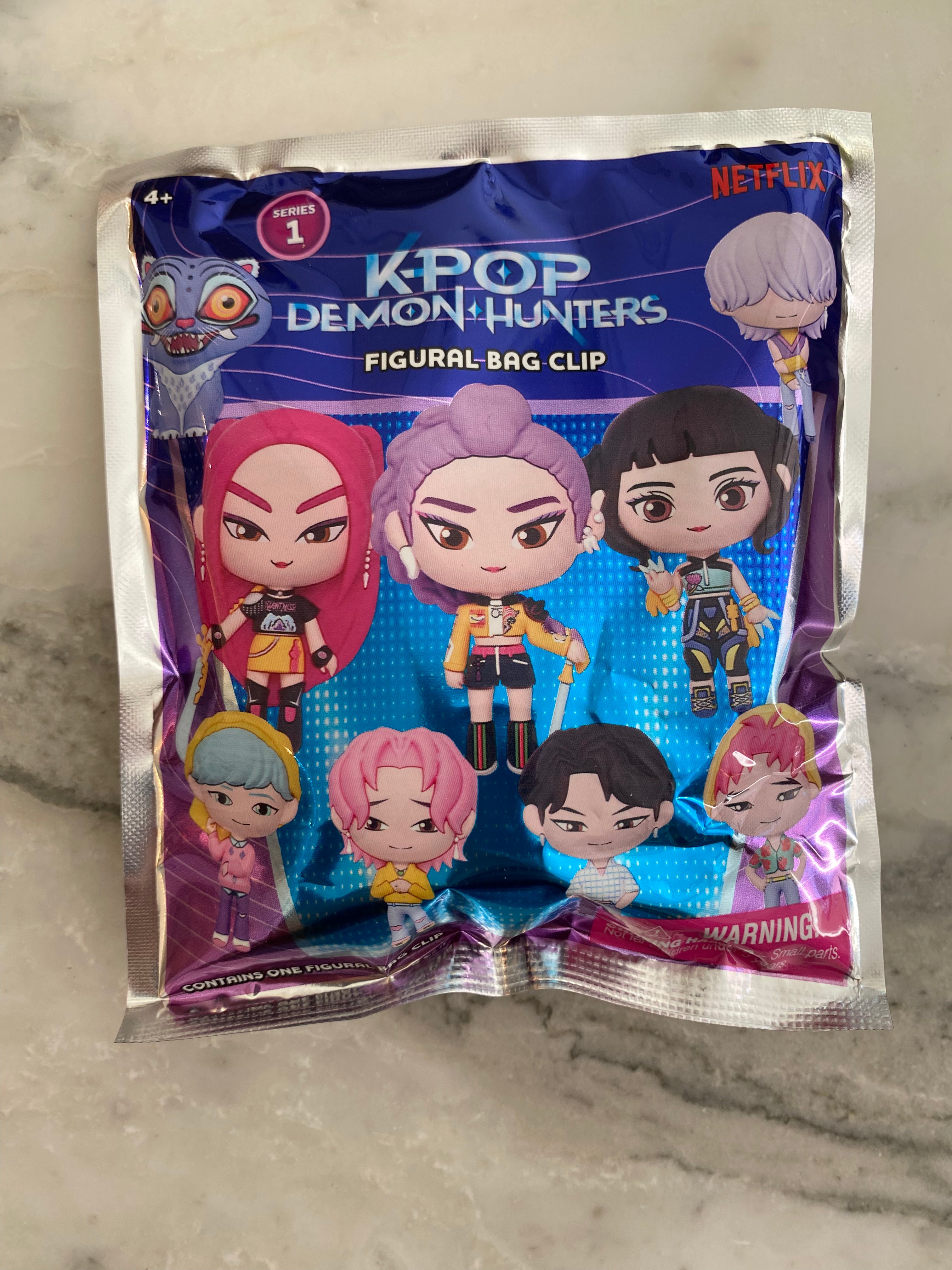 Kpop Demon Hunter Figural Bag Clip