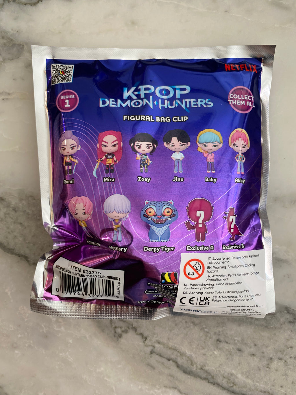 Kpop Demon Hunter Figural Bag Clip