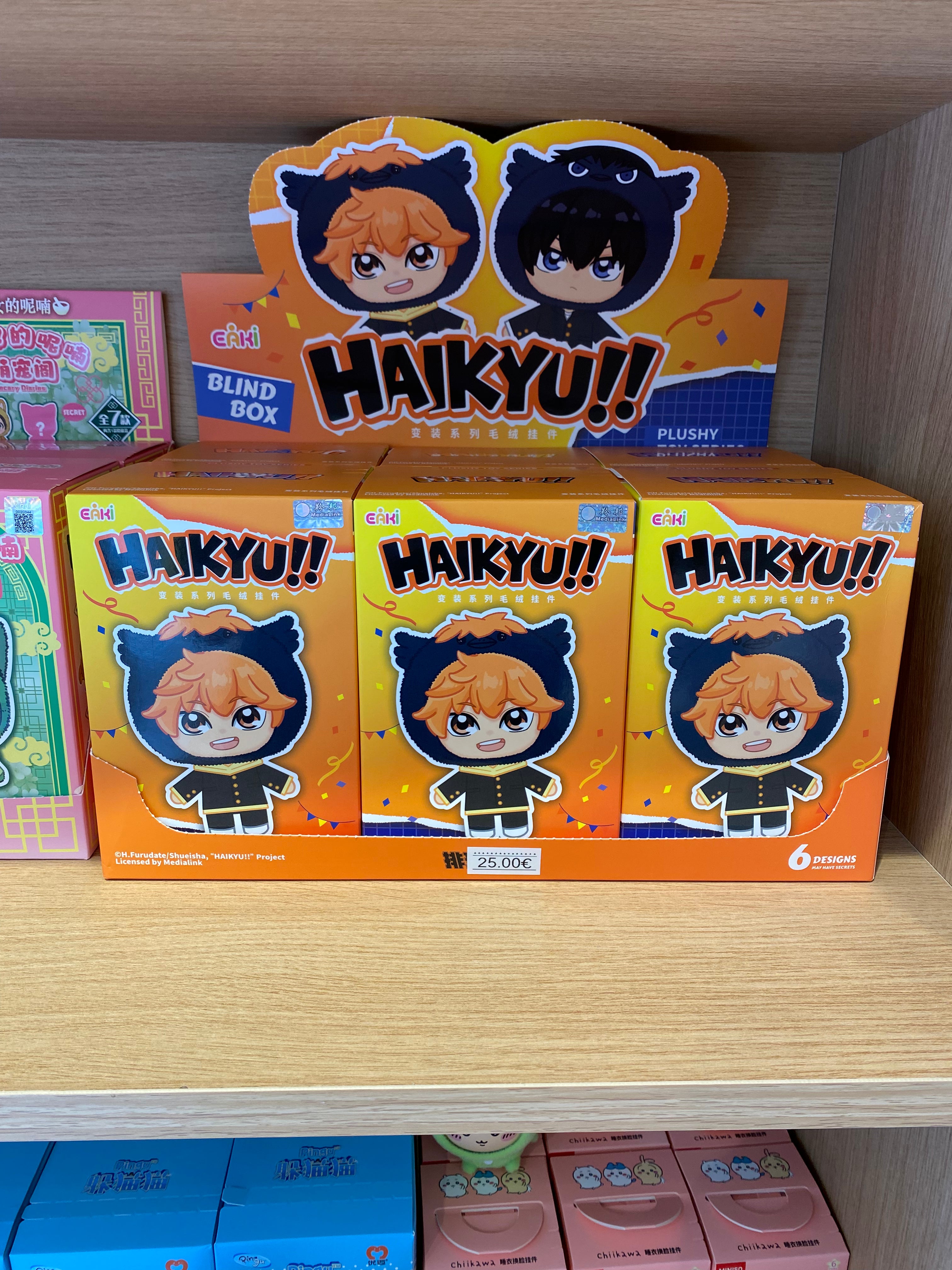 Haikyu Plush Pendant Blind Box