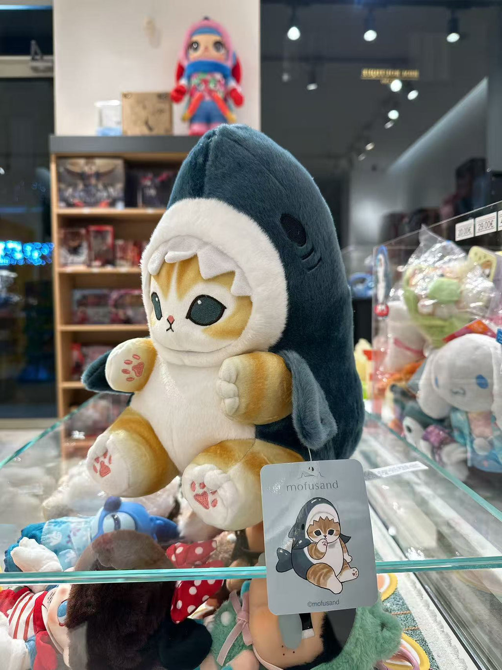 Mofusand Shark Peluche 30cm